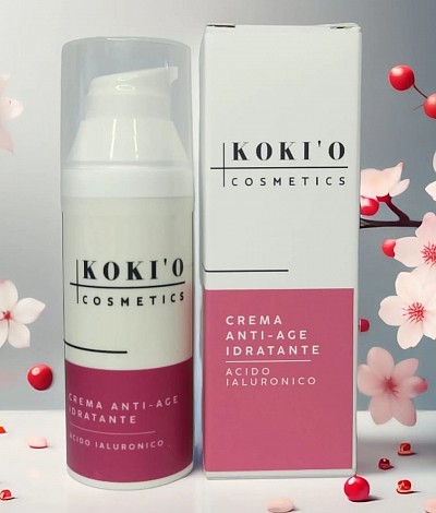 KOKI'O COSMETICS CREMA ANTIETA' ANTIRUGHE ACIDO IALURONICO