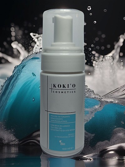 koki'o cosmetics valebeautylab valentina farci estetista quartucciu cagliari MOUSSE DETERGENTE OPACIZZANTE SEBOREGOLATRICE